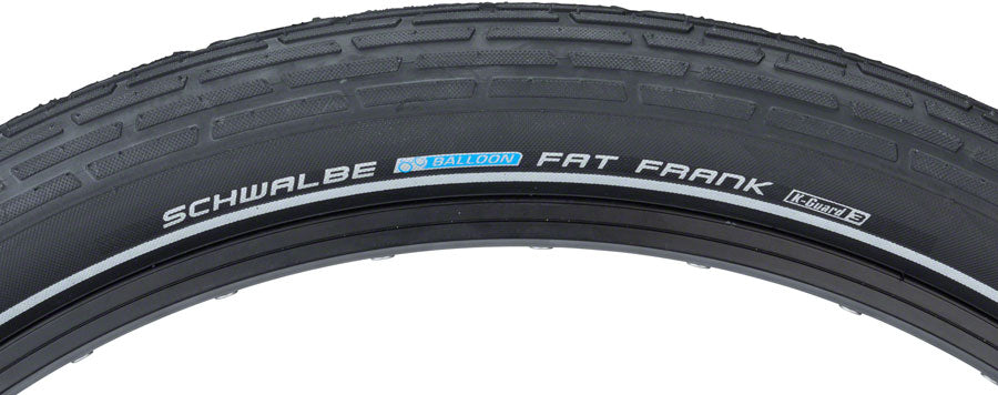 NEW SCHWALBE,FAT FRANK,29X2.0 WIRE,K-GUARD,SBC,BLK,RFLX