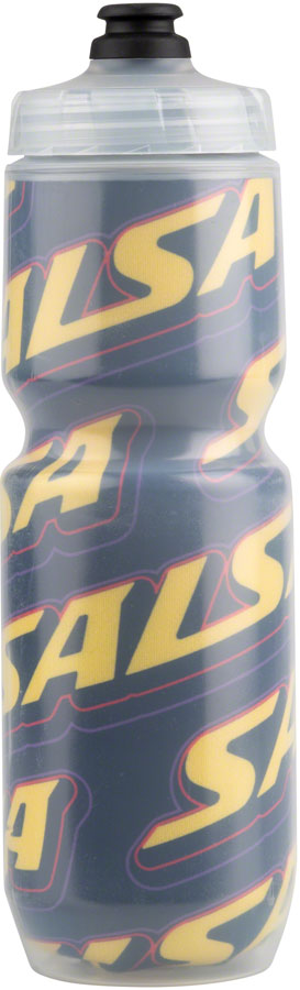 NEW Salsa Cassidy Purist Insulated Water Bottle - Black, Yellow, Purple, Red, 23oz - Around the Cycle