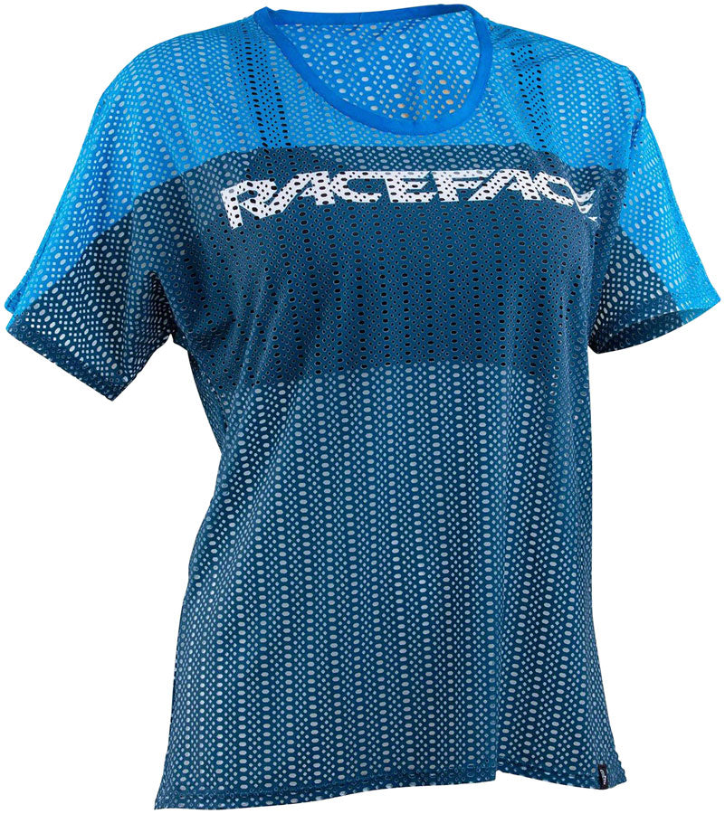 NEW RaceFace Maya Mesh Jersey - Royale, Short Sleeve, Women's, Large - Around the Cycle