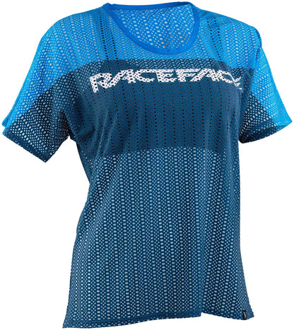 NEW RaceFace Maya Mesh Jersey - Royale, Short Sleeve, Women's, Large - Around the Cycle