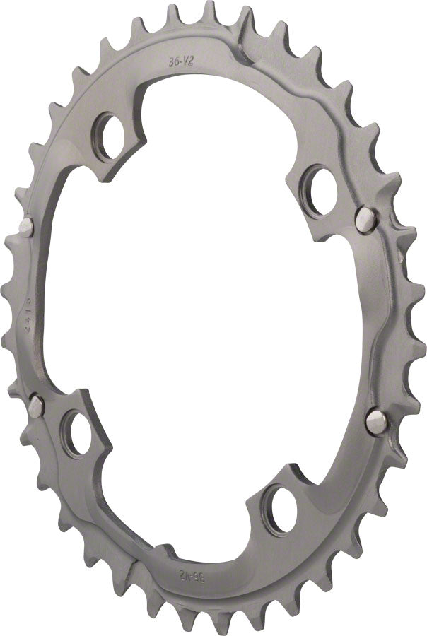 NEW TruVativ Trushift 36T x 104mm BCD Alloy Ring Gray