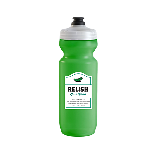 NEW Spurcycle Relish Your Ride Green Water Bottle