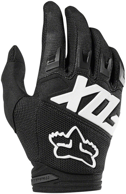 NEW Fox Racing Youth Dirtpaw Race Gloves - Black, Full Finger - Around the Cycle
