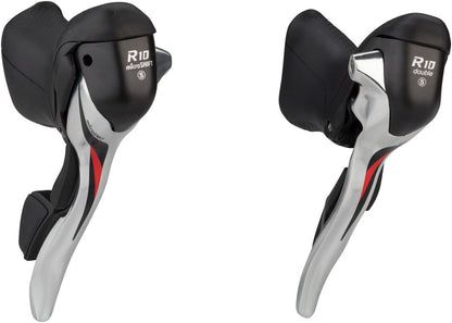 NEW microSHIFT R10 Drop Bar Shift Lever Set 2 x 10 Speed Short Reach Shimano Compatible
