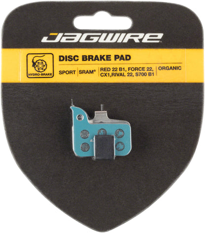 NEW Jagwire Sport Organic Disc Brake Pads for SRAM Red 22 B1, Force 22, CX1, Rival 22, S700 B1, Level Ultimate