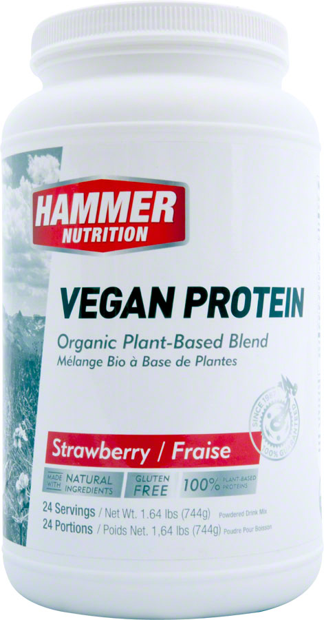 NEW Hammer Vegan Protein Mix: Strawberry 24 Servings