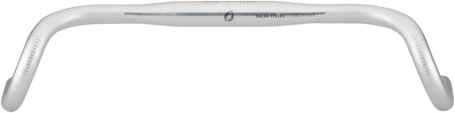 NEW Salsa Cowchipper Deluxe Bar Drop Handlebar Salsa Cowchipper Deluxe Drop Handlebar - Aluminum, 31.8mm, 40cm, Silver