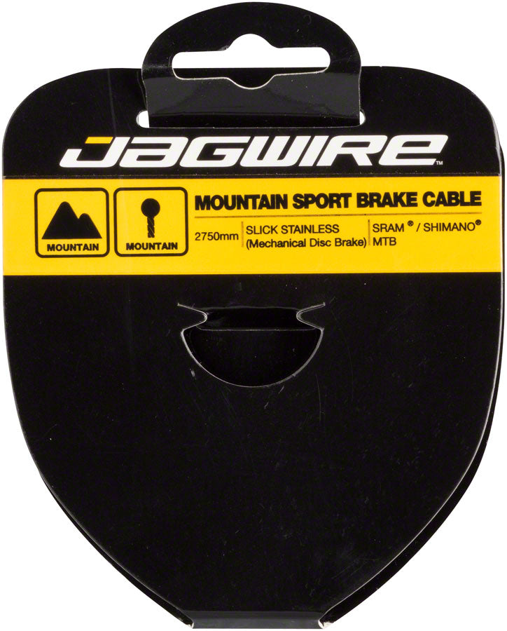 NEW Jagwire Sport Brake Cable Slick Stainless 1.5x3500mm SRAM/Shimano Mountain Tandem