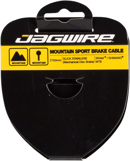 NEW Jagwire Sport Brake Cable Slick Stainless 1.5x3500mm SRAM/Shimano Mountain Tandem