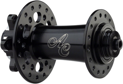 NEW All-City Go-Devil Front Hub - 15/12/QR x 100mm, 6-Bolt, Black, 32h