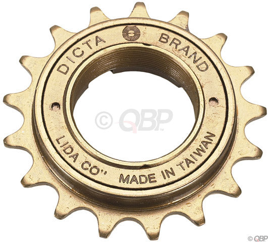 NEW Dicta Standard BMX Freewheel - 16t, Gold