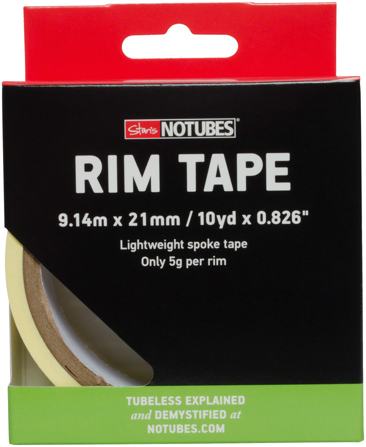 NEW Stan's NoTubes Rim Tape: 21mm x 10 yard roll