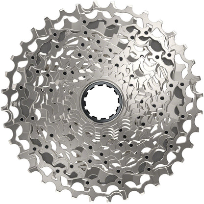 NEW SRAM Rival AXS XG-1250 Cassette - 12-Speed, 10-36t, Silver, For XDR Driver - Around the Cycle
