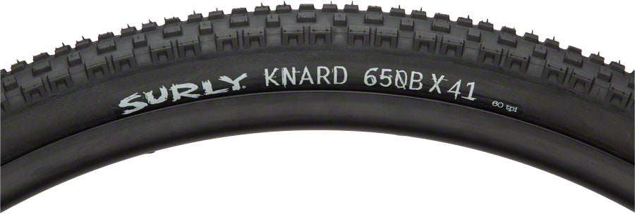 NEW Surly Knard Tire Surly Knard Tire - 650b x 41, Clincher, Folding, Black, 60tpi - Around the Cycle