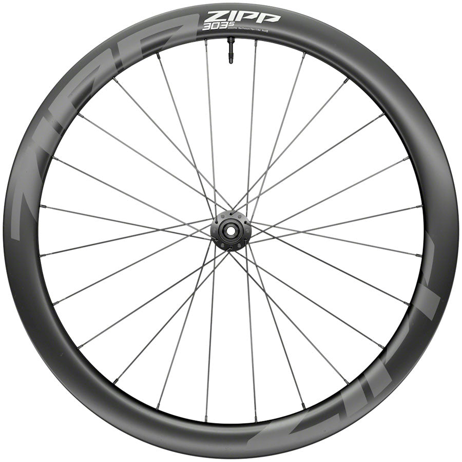 NEW ZIPP AM 303 S Carbon Tubeless Disc Brake Center Locking 700c Front 24Spokes 12x100mm Standard Graphic A1