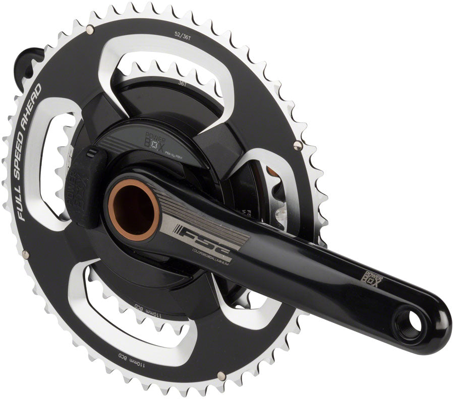 NEW FSA (Full Speed Ahead) PowerBox Alloy Power Meter Crankset FSA 172.5mm, FSA 392