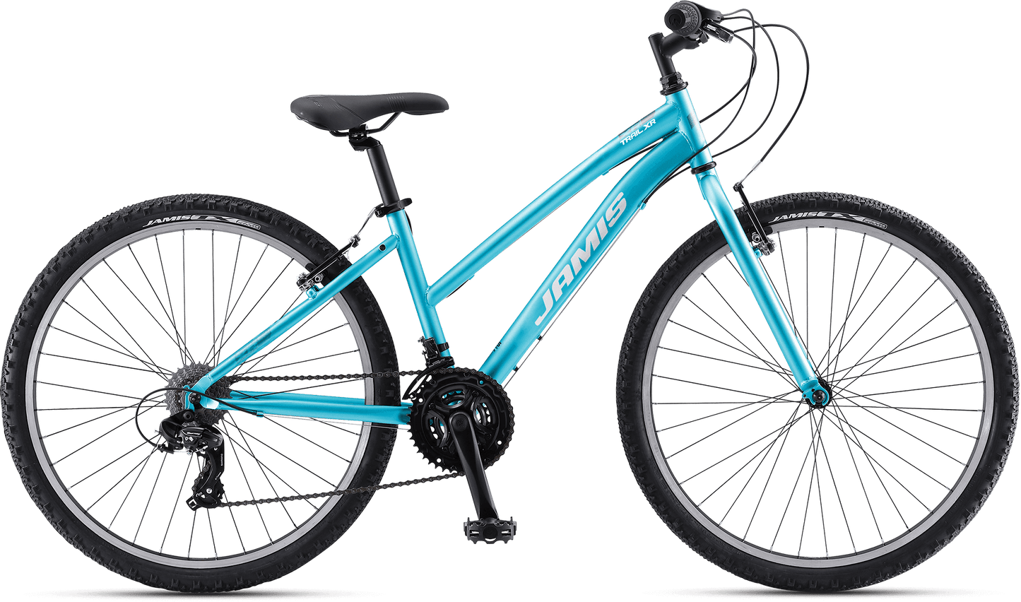 NEW 2022 Jamis Trail XR Step Over Hybrid Bike Powder Blue