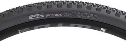NEW WTB Raddler Tire - 700 x 40, TCS Tubeless, Folding, Black, Light, Fast Rolling - Around the Cycle