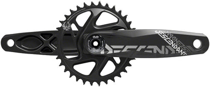 NEW TruVativ Descendant DH Crankset TruVativ Descendant All Downhill Crankset - 165mm, 10/11-Speed, 34t, Direct Mount, DUB Spindle Interface, Black, B1