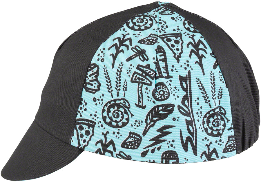 NEW Salsa Gravel Stories Cycling Cap - Black/Blue, One Size - Around the Cycle