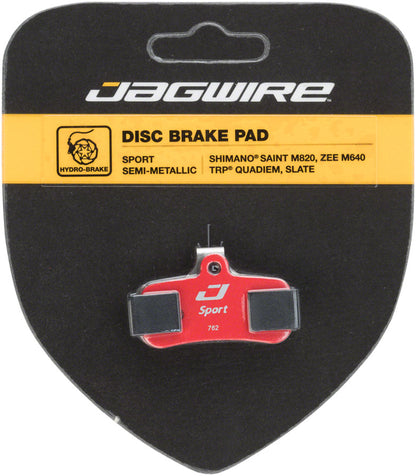 NEW Jagwire Sport Semi-Metallic Disc Brake Pads - For Shimano Deore XT M8020, Saint M810/M820, and Zee M640