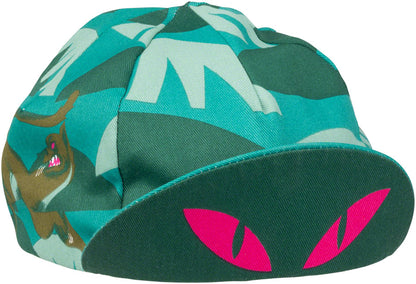 NEW All-City Night Claw Cycling Cap - Teal, Spruce Green, Ochre Brown, One Size - Around the Cycle