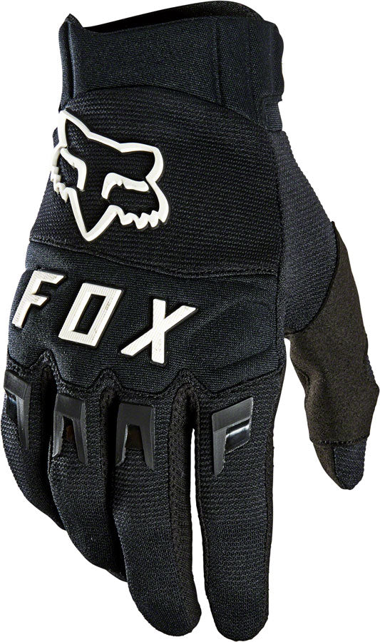 NEW Fox Racing Dirtpaw Gloves - Black/White, Full Finger, Men's