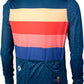 NEW Salsa Team Polytone Men's Long Sleeve Jersey - Dark Blue, w/ Stripes, 2X-Large