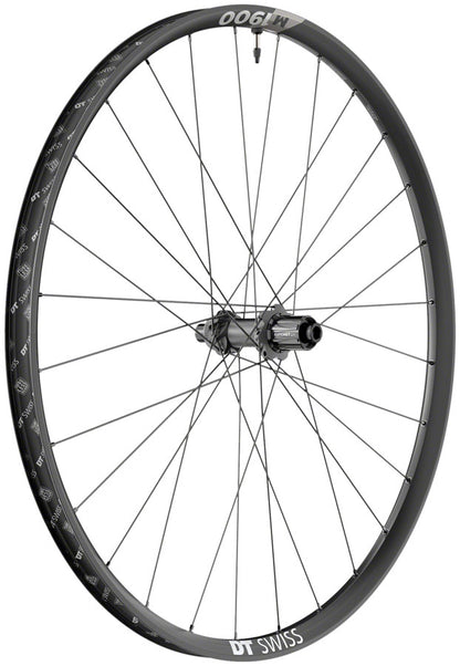 NEW DT Swiss M 1900 Spline 30 Rear Wheel - 29 12 x 148mm Center-Lock HG 11 MTN Black - Around the Cycle