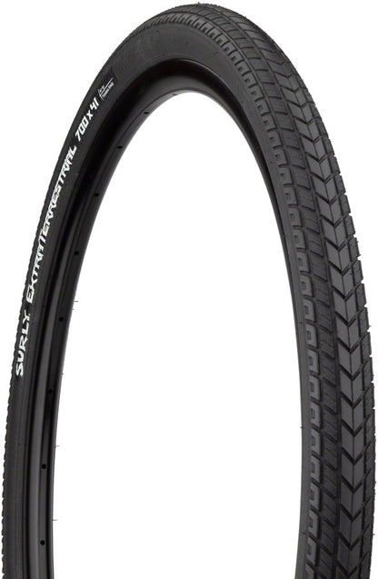 NEW Surly ExtraTerrestrial Tire Surly ExtraTerrestrial Tire - 700 x 41, Tubeless, Folding, Black, 60tpi