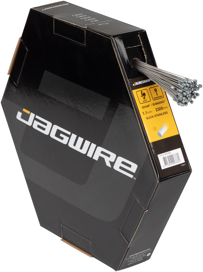 NEW Jagwire Sport Derailleur Cable Slick Stainless 1.1x2300mm Box/100 SRAM/Shimano - Around the Cycle