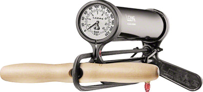 NEW Lezyne Pressure Overdrive Floor Pump: Black - Around the Cycle
