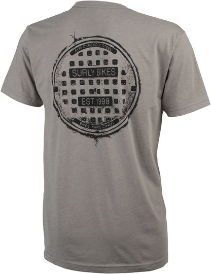 NEW Surly The Ultimate Frisbee Men's T-Shirt - Grey 2X-Large - Around the Cycle