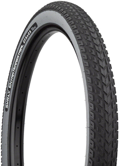 NEW Surly ExtraTerrestrial Tire Surly ExtraTerrestrial Tire - 27.5 x 2.5, Tubeless, Folding, Black/Slate, 60tpi - Around the Cycle