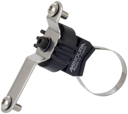 NEW Minoura Clamp-on Bottle Cage Holder -  22-35mm, Black