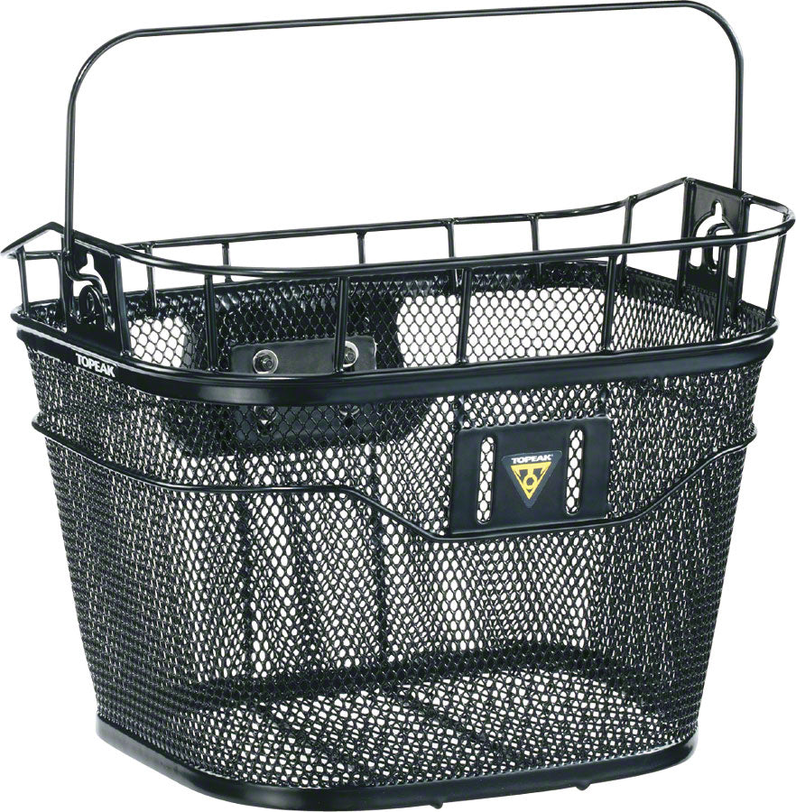 NEW Topeak Front Basket with Fixer 3 Handlebar Bracket: Black