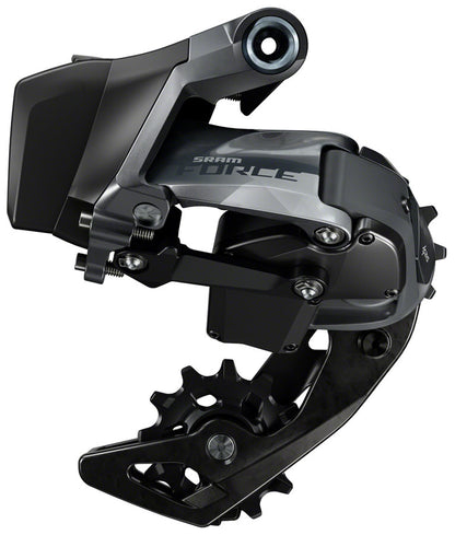 NEW SRAM Force eTap AXS Rear Derailleur - 12-Speed, Medium Cage, 36t Max, Gray - Around the Cycle