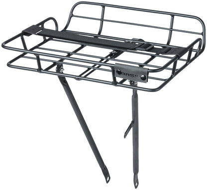 NEW Basil Portland Front Rack Aluminum Black