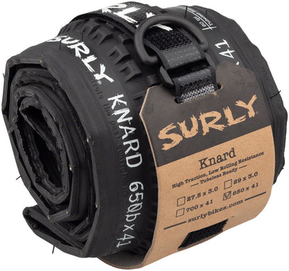 NEW Surly Knard Tire Surly Knard Tire - 650b x 41, Tubeless, Folding, Black, 60tpi - Around the Cycle
