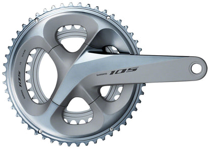 NEW Shimano 105 FC-R7000 Crankset 175mm, 50/34t, Silver