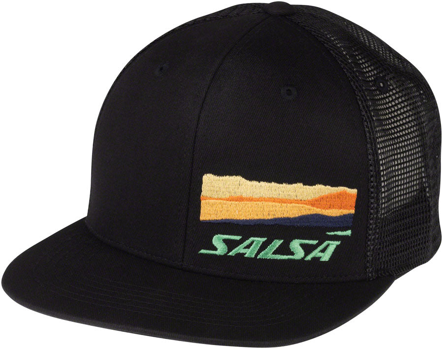 NEW Salsa Dawn Patrol Hat - Black, Adjustable