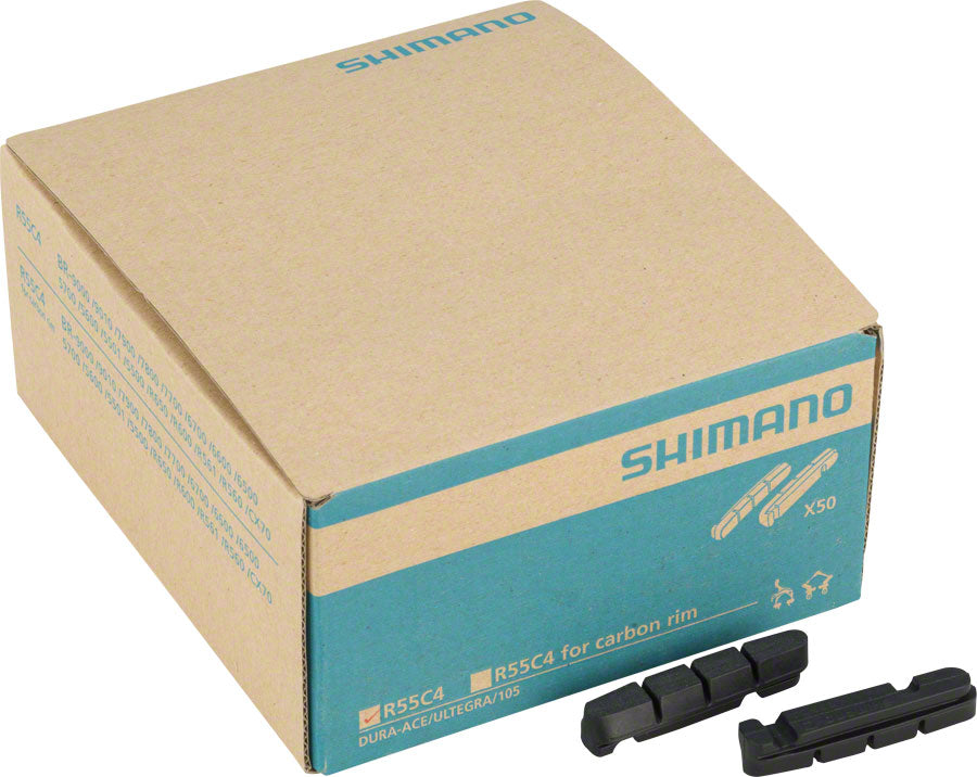 NEW Shimano R55C4 Road Brake Pads, 50 Pairs