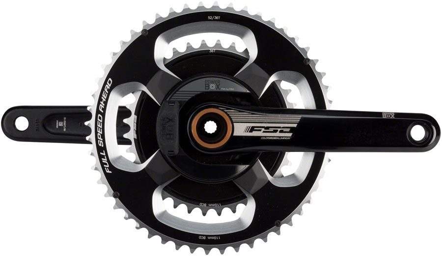 NEW FSA (Full Speed Ahead) PowerBox Alloy Power Meter Crankset FSA 172.5mm, FSA 392