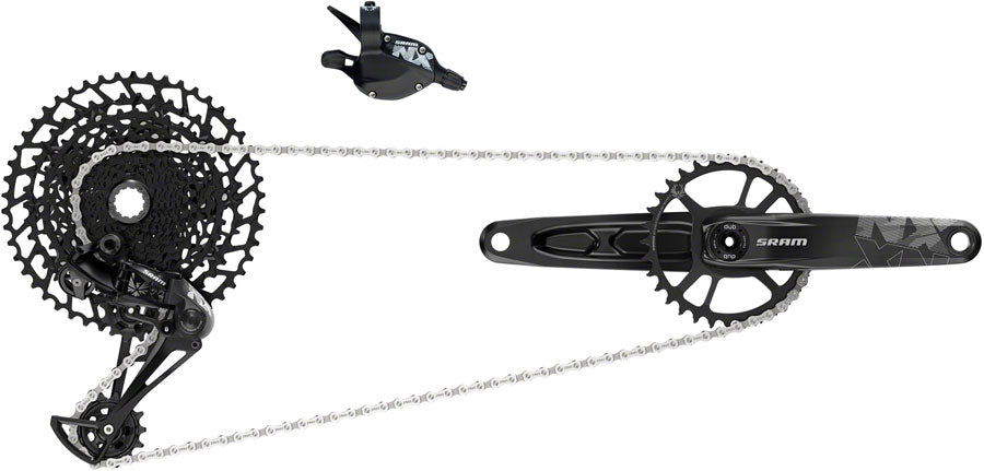 NEW SRAM NX Eagle Groupset: 175mm 32 Tooth DUB Boost Crank, 11-50t, 12-speed