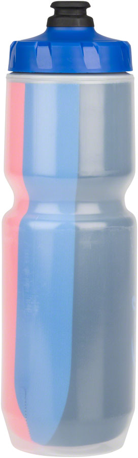 NEW Salsa Team Polytone Purist Insulated Water Bottle - Dark Blue, Blue, w/ Stripes, 23oz - Around the Cycle