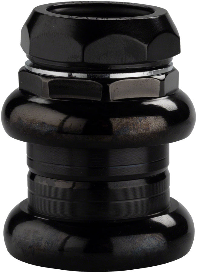 NEW Tange-Seiki Levin CDS 1 Threaded Headset: 26.4mm Crown Race Black
