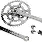 NEW Velo Orange New Rando Crankset - 175mm, 8/9/10-Speed, 46/30t, 50.4 BCD, Square Taper JIS Spindle Interface, Polished Stainless