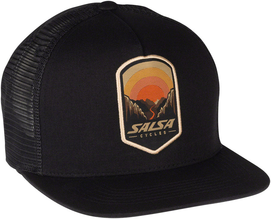 NEW Salsa Outback Hat - Black, Adjustable - Around the Cycle