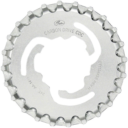 NEW Gates Carbon Drive CDC CenterTrack Rear Sprocket for Enviolo - 24t, Silver - Around the Cycle