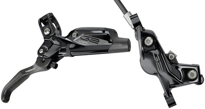 NEW SRAM G2 Ultimate Disc Brake and Lever - Front, Hydraulic, Post Mount, Carbon Lever, Titanium Hardware, Gloss Black, A2 - Around the Cycle